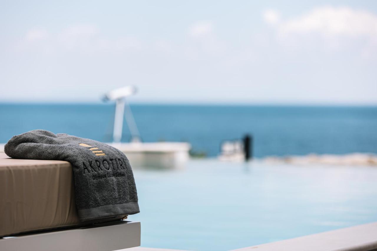 Akrotiri Olympus Luxury Suites - Adults Only Плака Литохору Екстериор снимка